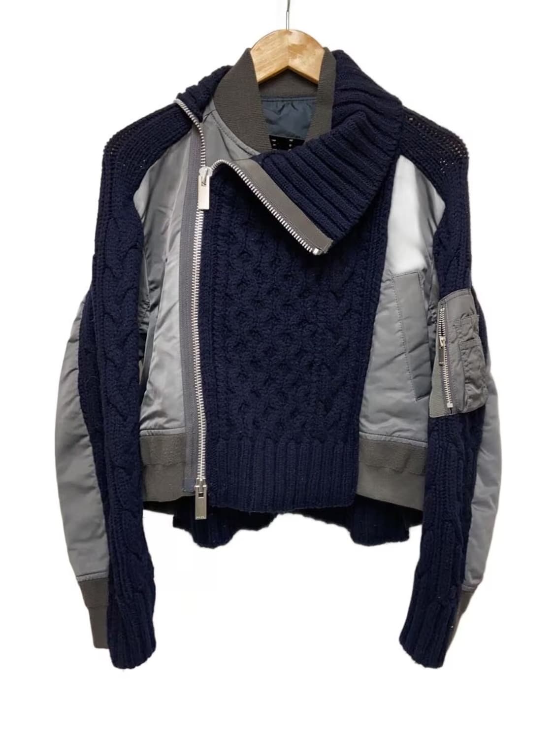 Sacai Nylon Twill Mix Blouson Jacket 상품이미지1