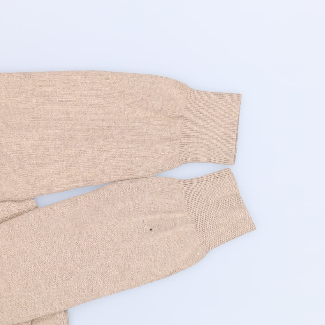 [S] 타미힐피거 브이넥 코튼 니트 아이보리 3906 상품이미지5