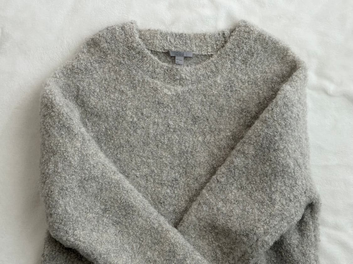 Cos 코스 그레이 니트 상품이미지1
