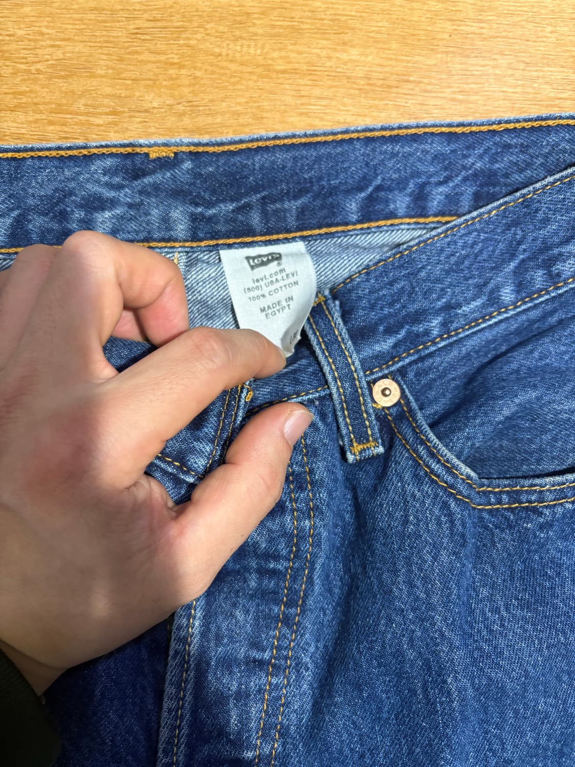 리바이스 501 청바지 상품이미지4