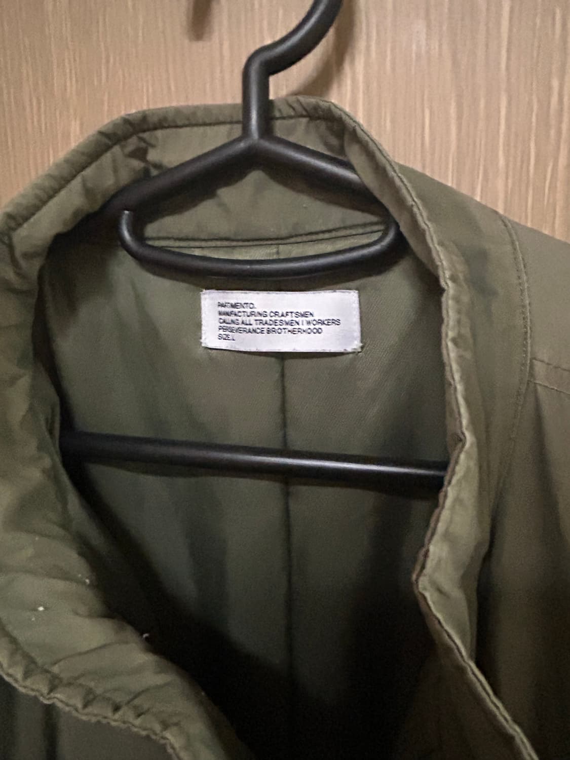 파르티멘토 m65 L사이즈 상품이미지2