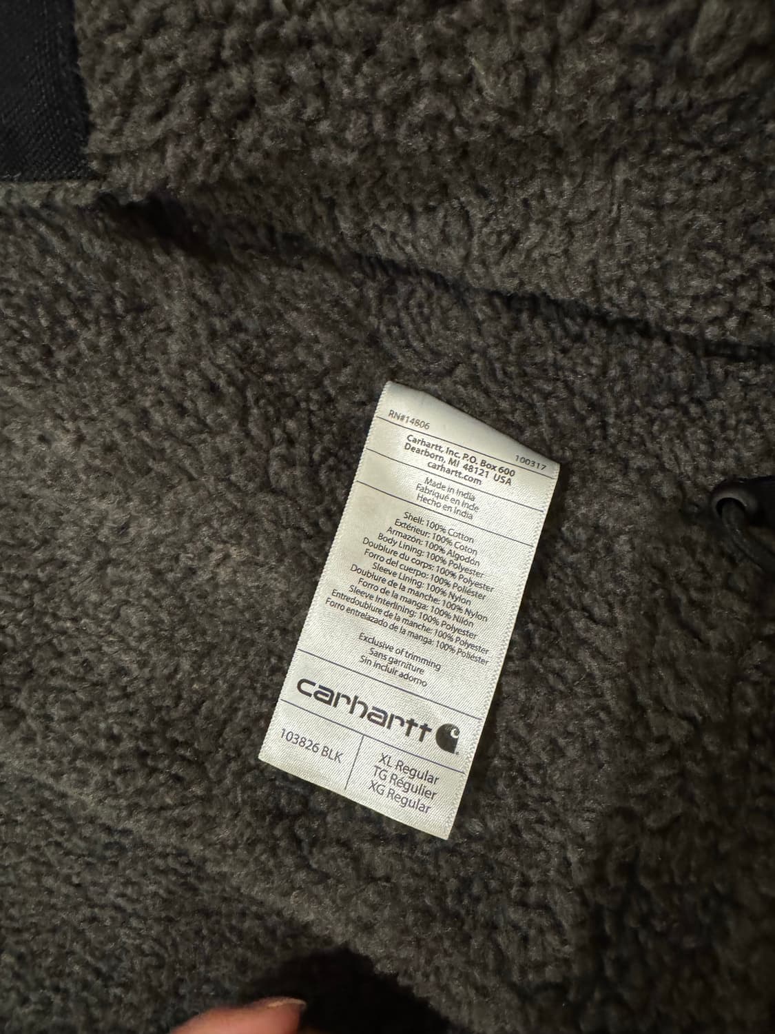 Carhartt 남성 자켓 상품이미지3