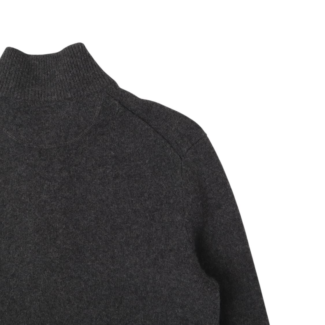 폴로 랄프로렌 그레이 메리노울 캐시미어 하프집업 니트 상품이미지6