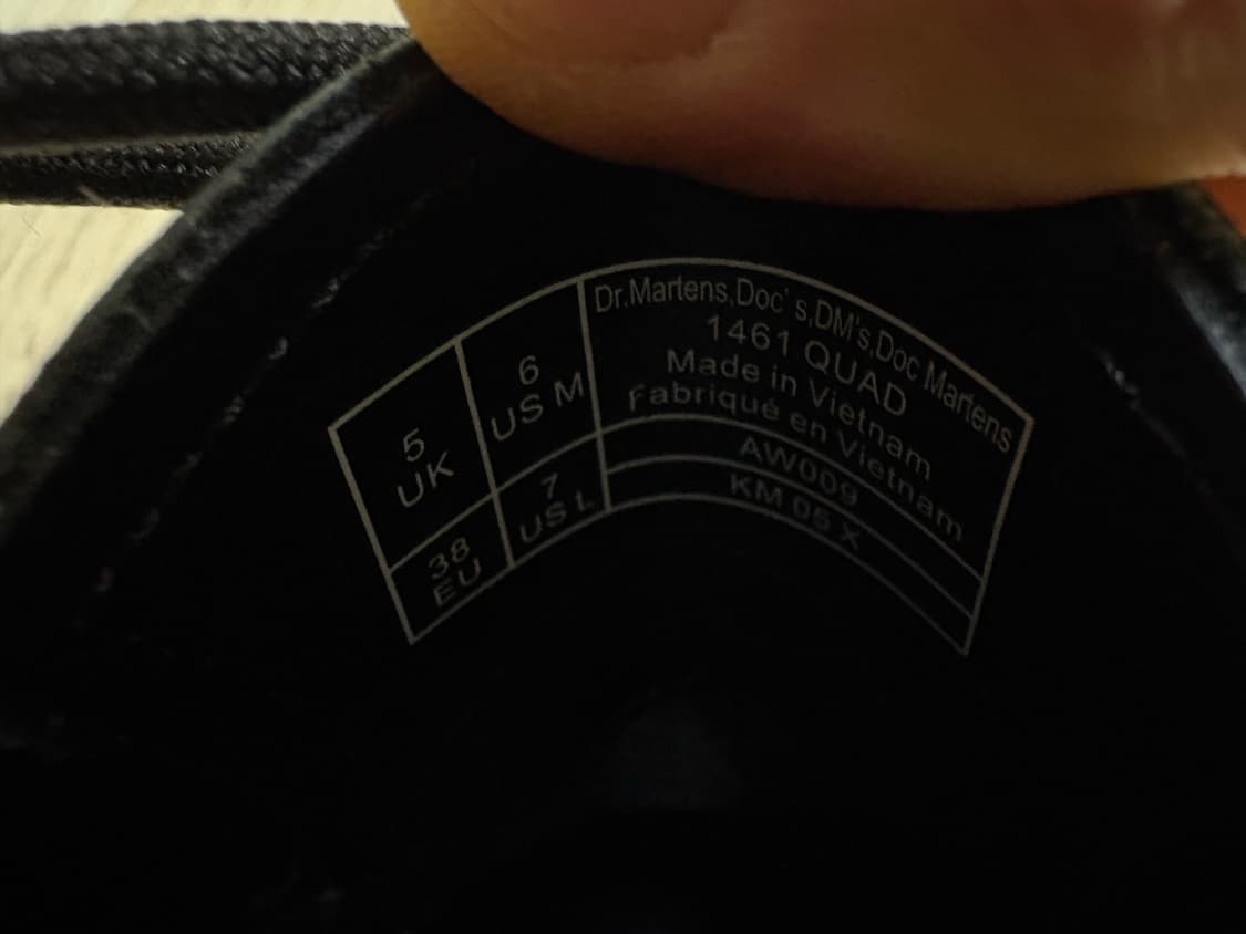닥터마틴 1461 3홀 쿼드 240 상품이미지7