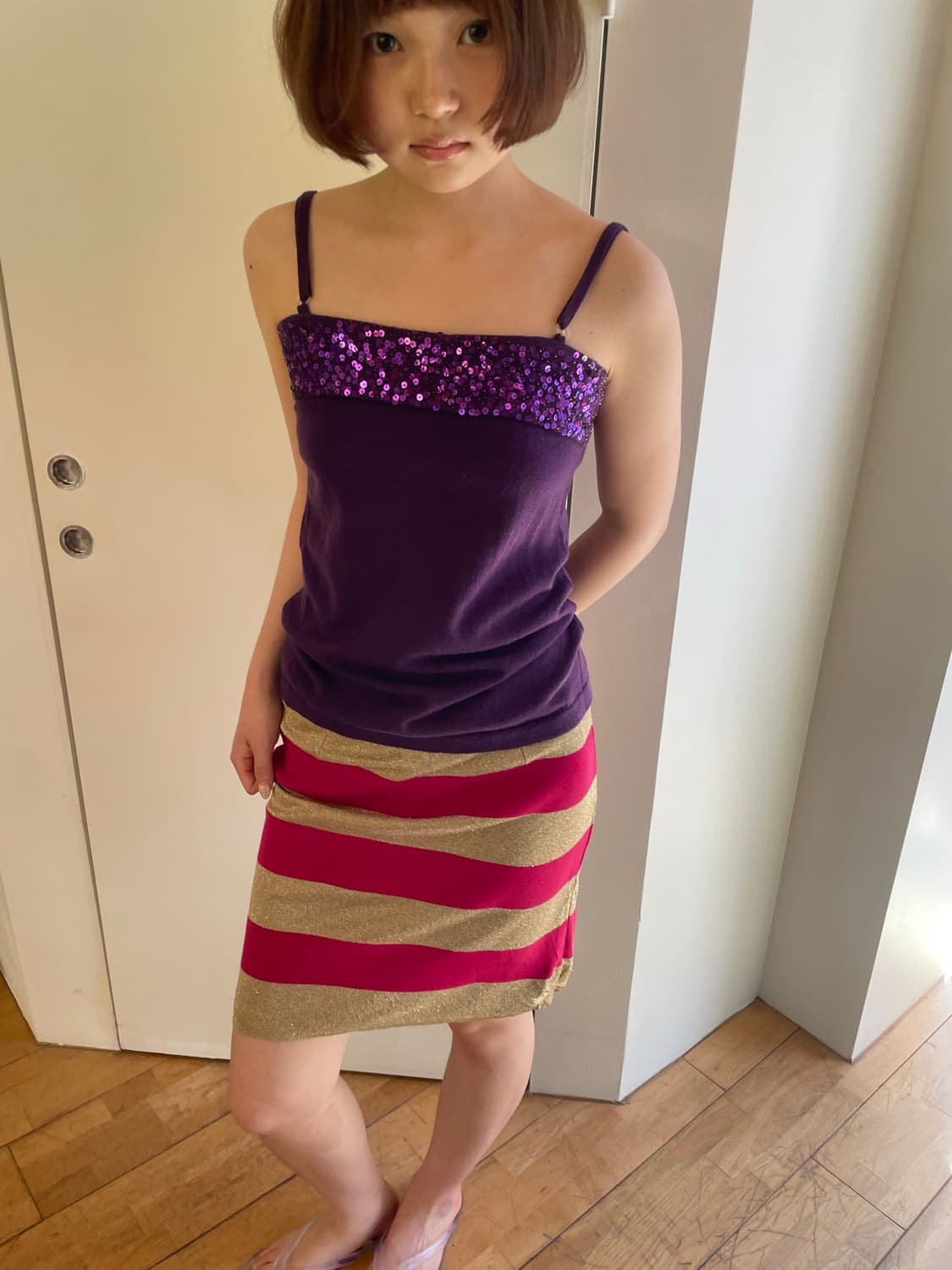 sequin sleeveless 상품이미지3