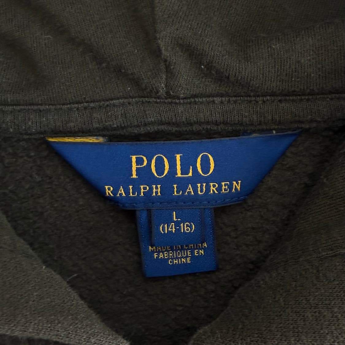 Polo 폴로 오렌지 포니 카키 후드집업 상품이미지5