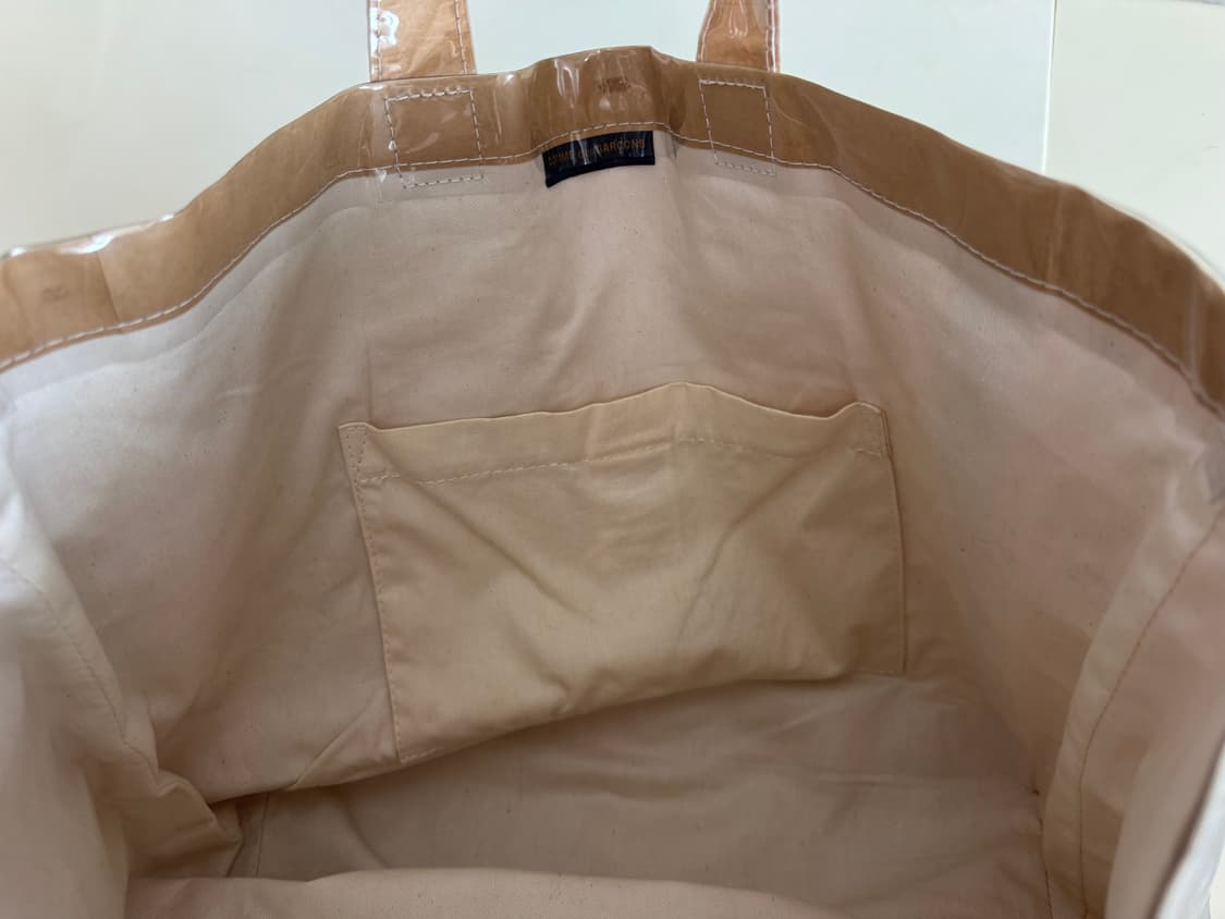 꼼데가르송 PVC 페이퍼백 상품이미지4