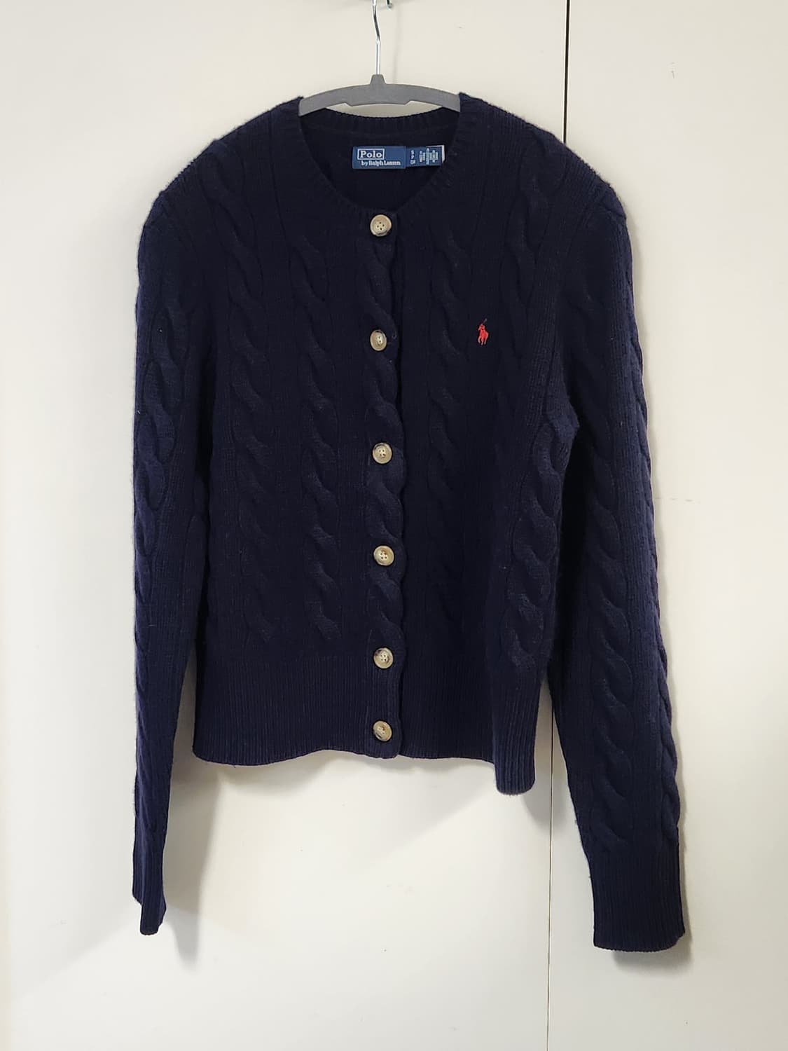 폴로랄프로렌 신형 케이블 캐시미어 가디건 S 24SS 상품이미지3