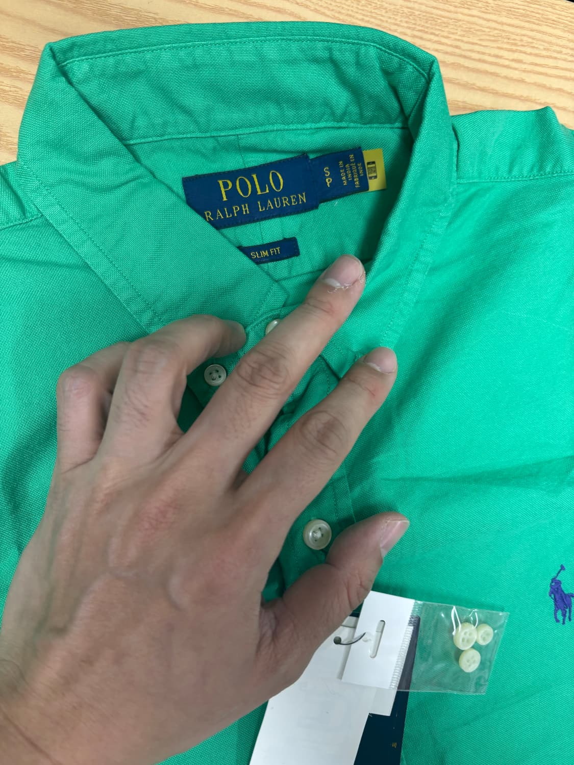 폴로 랄프로랜 셔츠 슬림핏 S사이즈 / 폴로 셔츠 상품이미지3