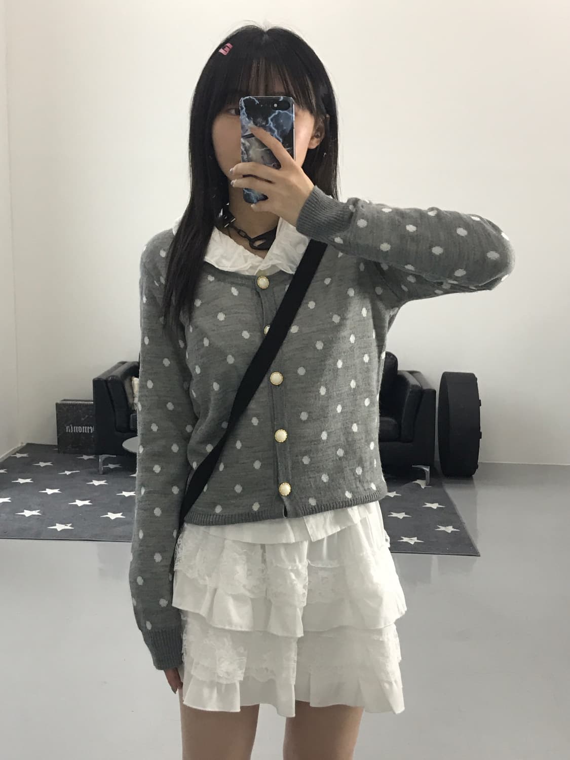 Jpn Dotted Cardigans 상품이미지2