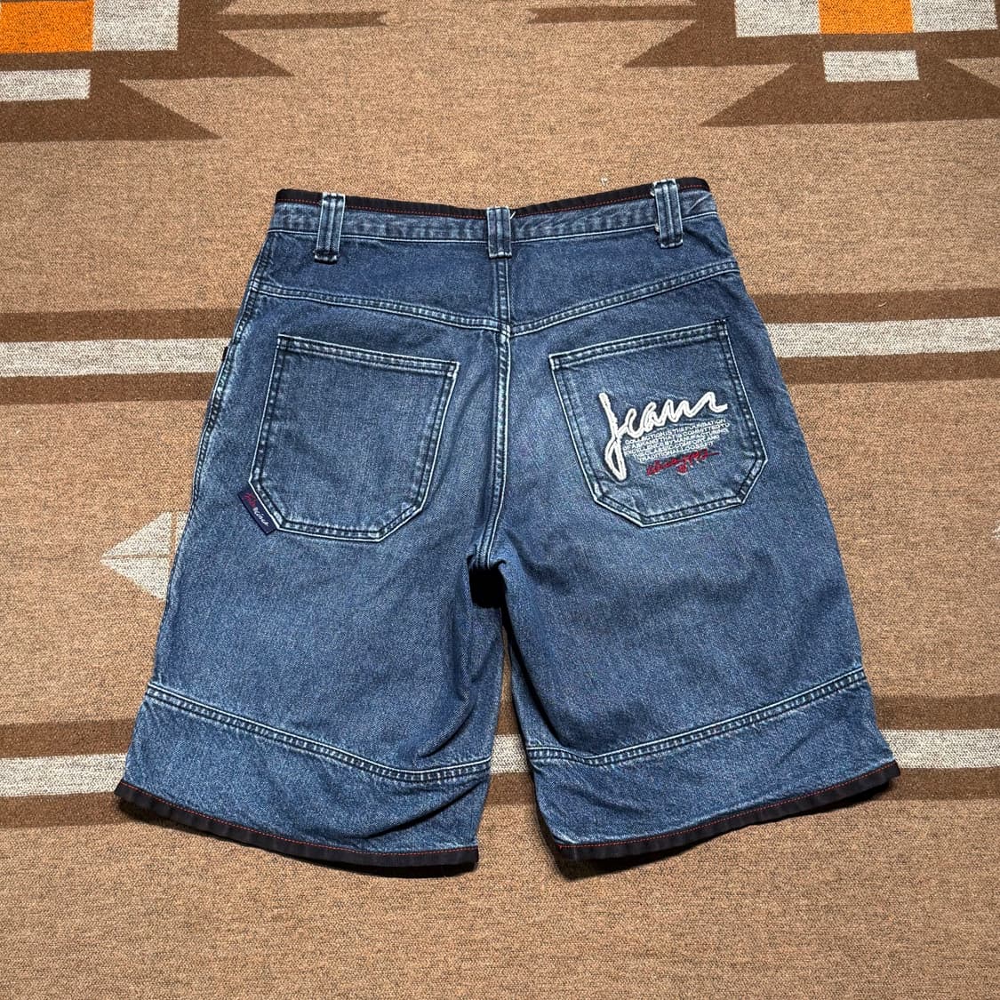 FUBU 후부 00s 버뮤다 데님 쇼츠 반바지 31 y2k 상품이미지5