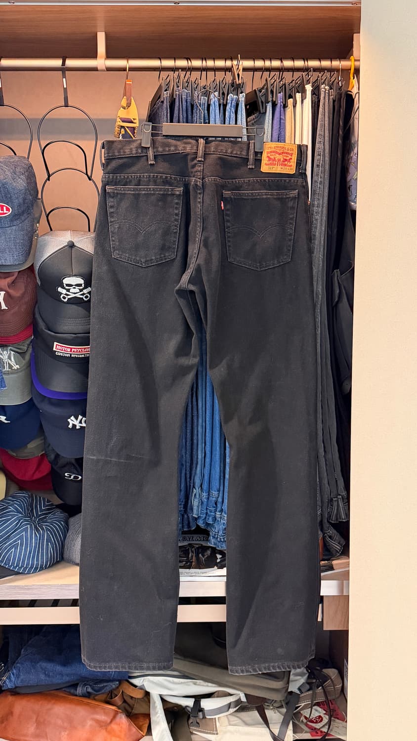 빈티지 리바이스 517 블랙 38x36 상품이미지2