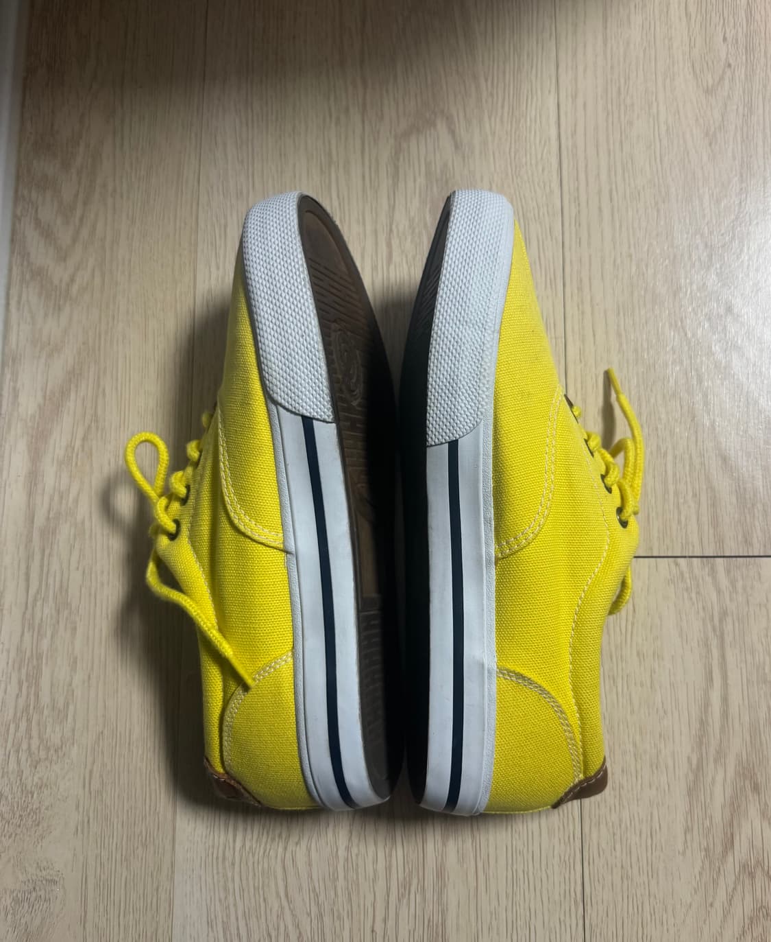 폴로랄프로렌 옐로우 스니커즈 240 상품이미지4