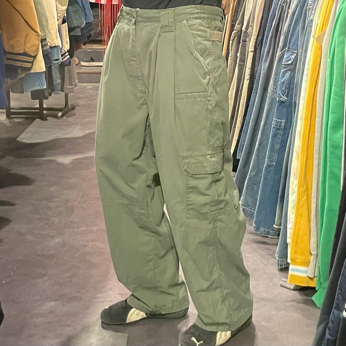 [IM] VTG 빈티지 카키 카고 팬츠 상품이미지2