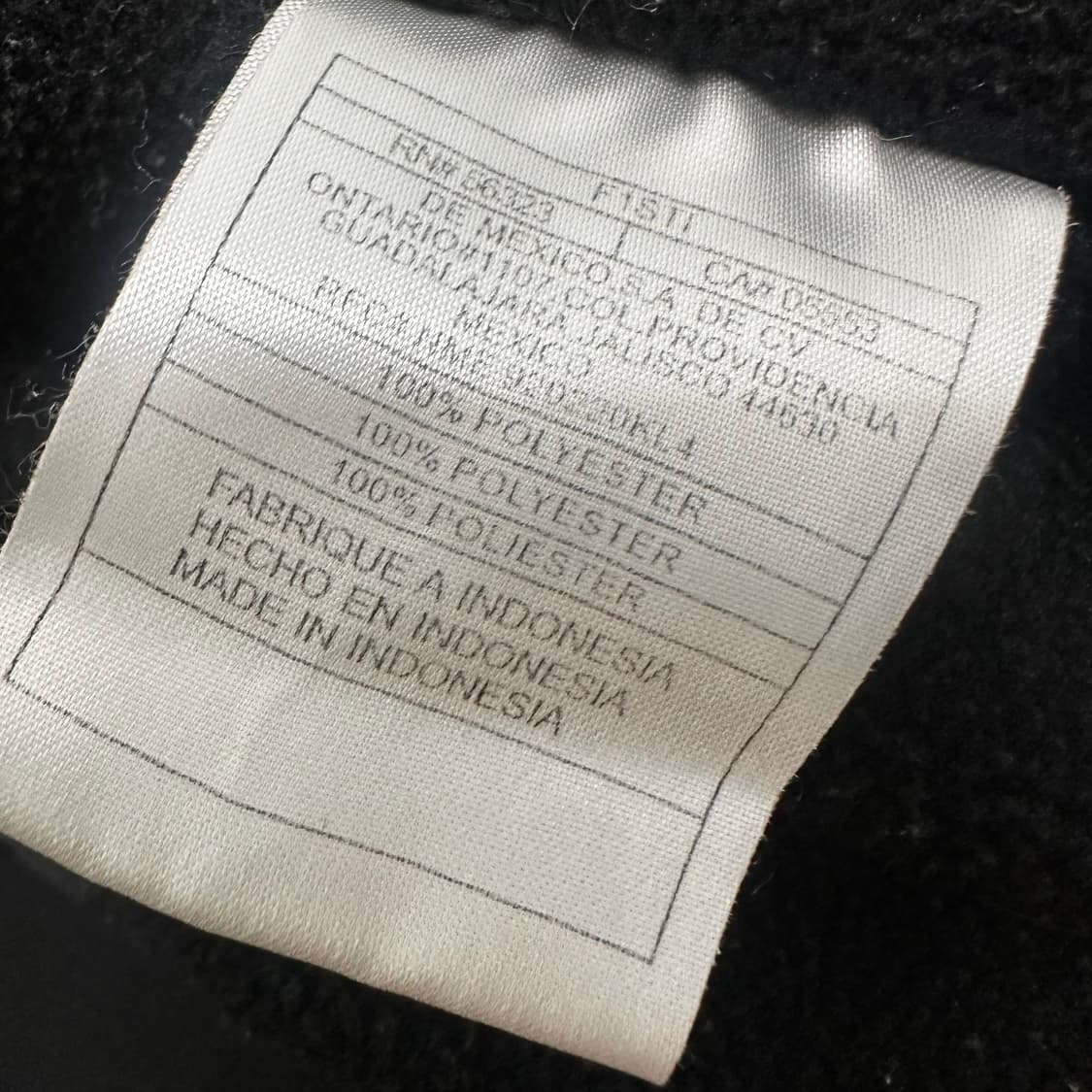 NIKE 나이키 기모 바람막이 자켓 블랙 2XL 상품이미지8