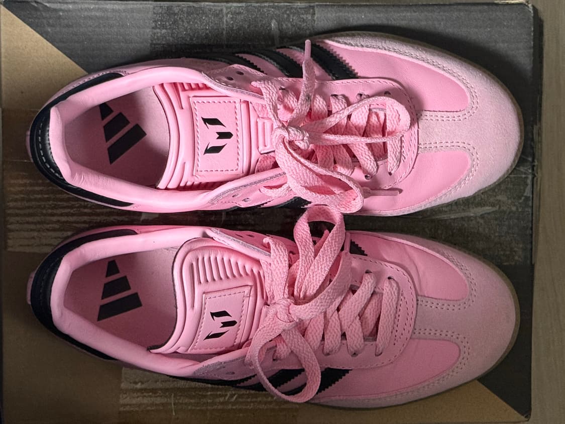 아디다스 삼바 메시 인도어 핑크 운동화 225 상품이미지3