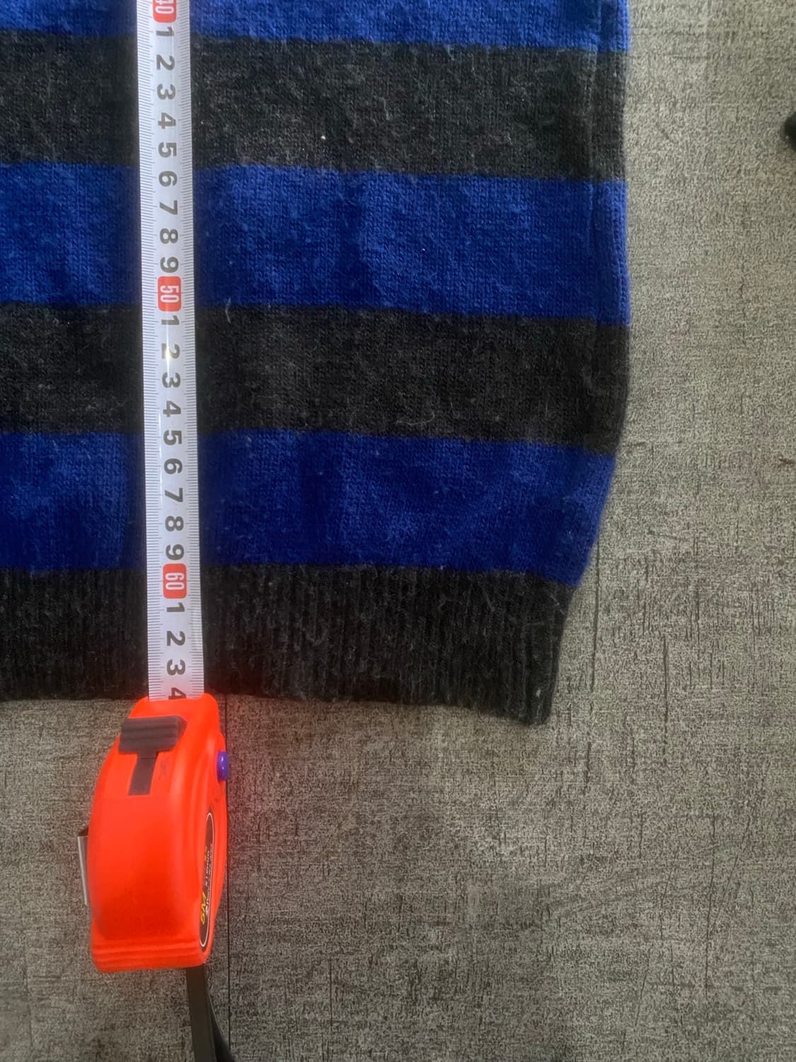 일본빈티지 Indehomme 올드스쿨아메카지 스트라이프 니트스웨터 상품이미지3