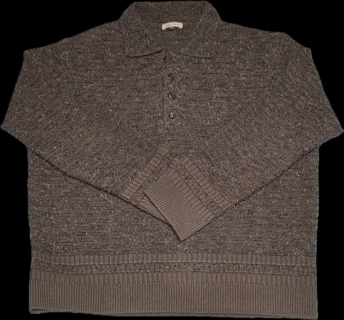 (05/105) 벨리에 그런지 폴로 스웨터 - 올리브 상품이미지5