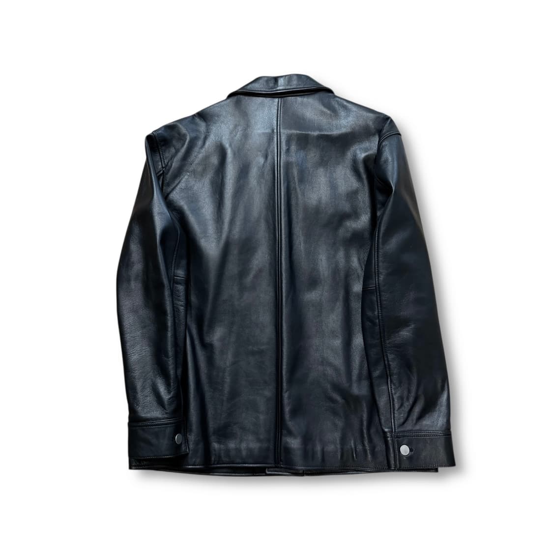 인사일런스 LAMB SKIN 버튼 자켓  상품이미지2