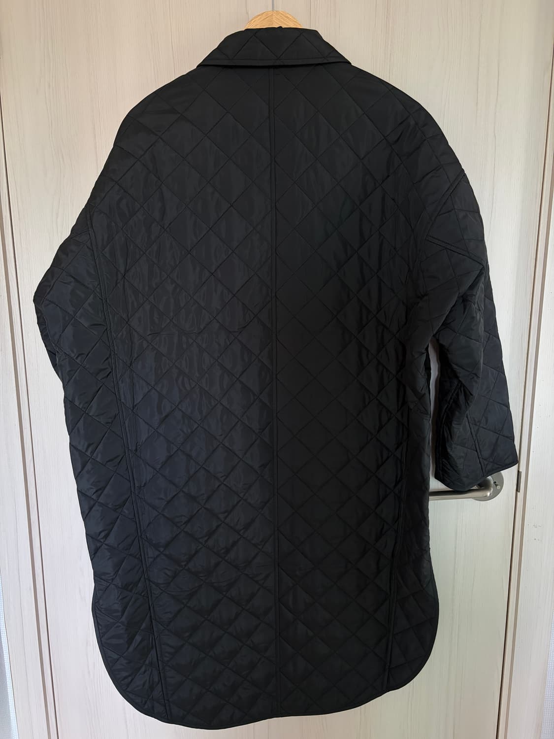 Toteme 토템 퀼팅 코쿤 코트 블랙 xxs 상품이미지5