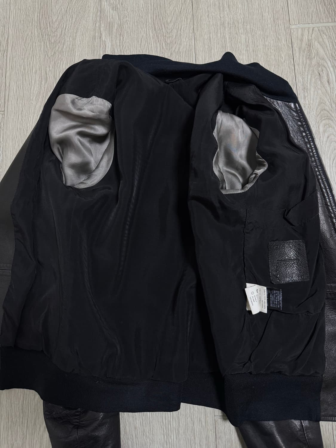 10sei0otto 레더 집업 상품이미지6