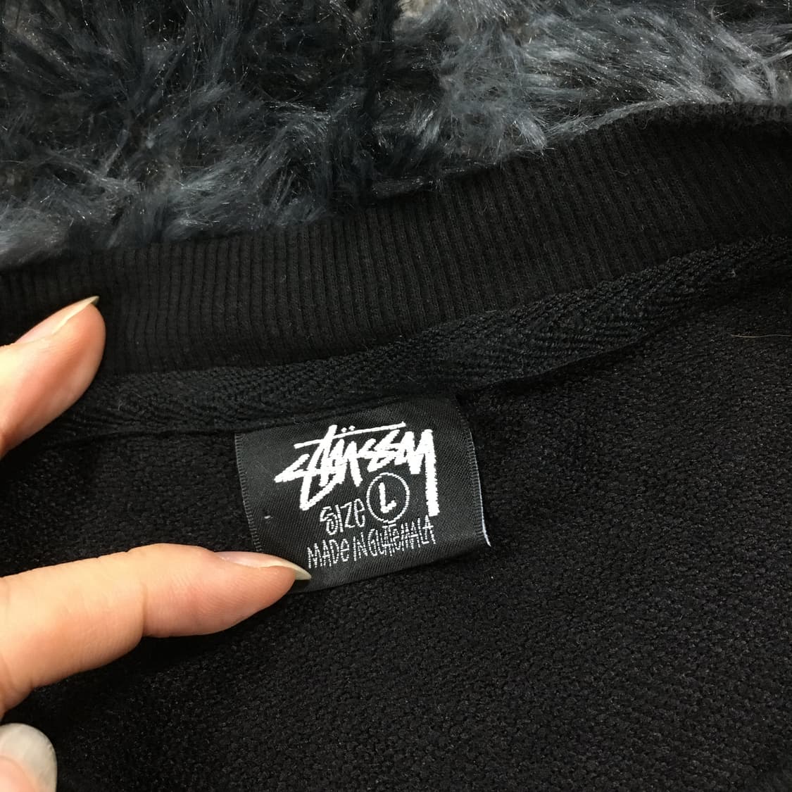 투티/A10 STUSSY 긴팔 티셔츠 프린팅 멀티 주사위 다이스 빈티지 상품이미지5