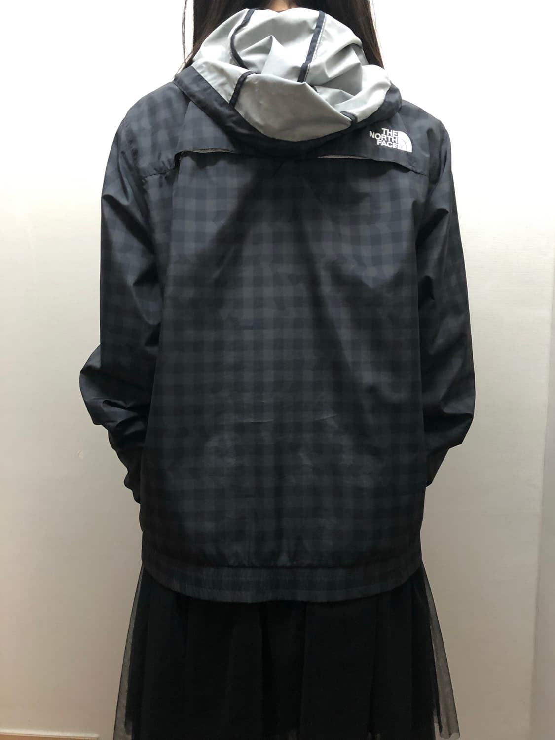 빈티지 노스페이스 체크 바람막이 상품이미지7