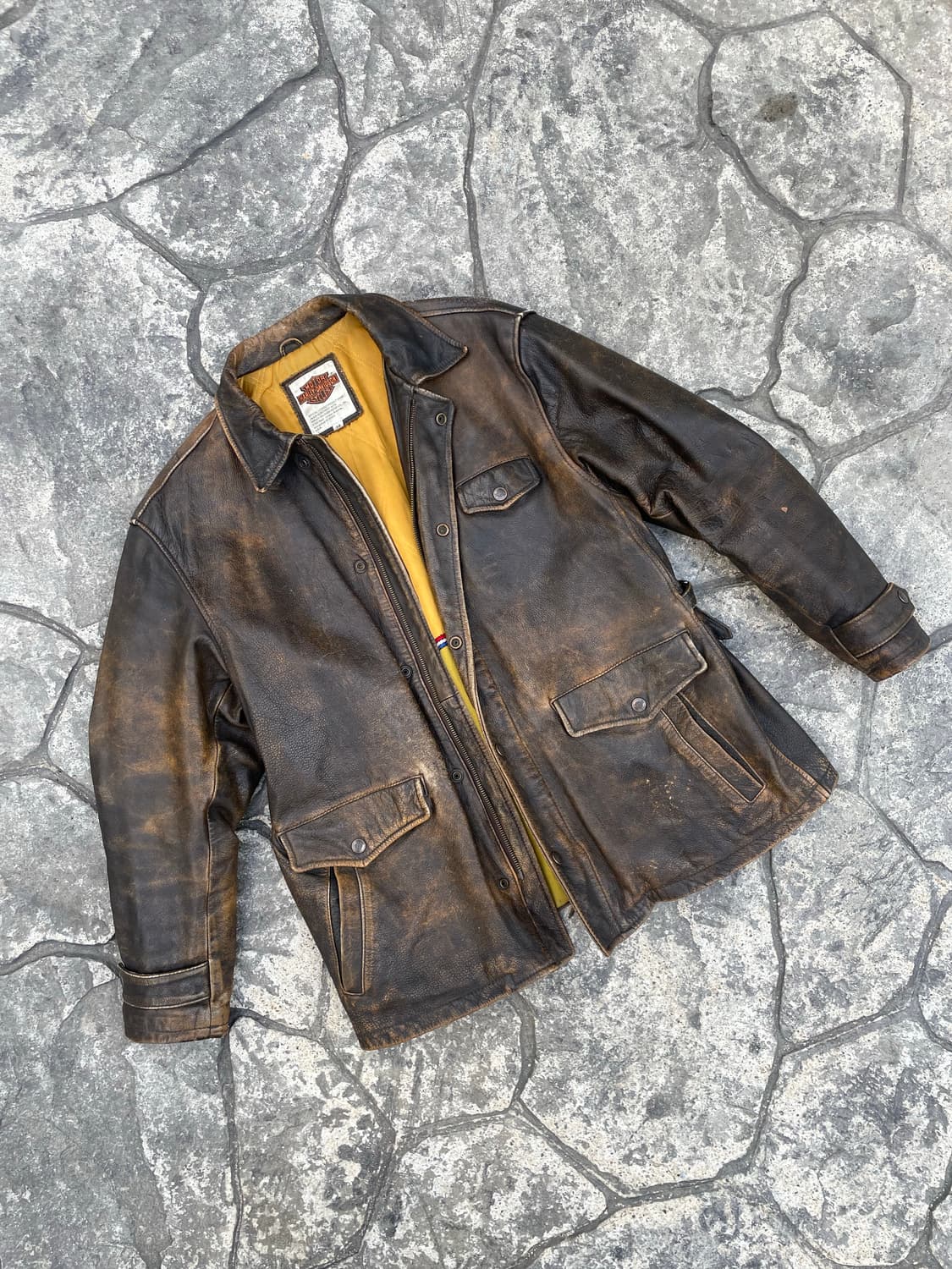 Harley-Davidson leather jk 상품이미지2