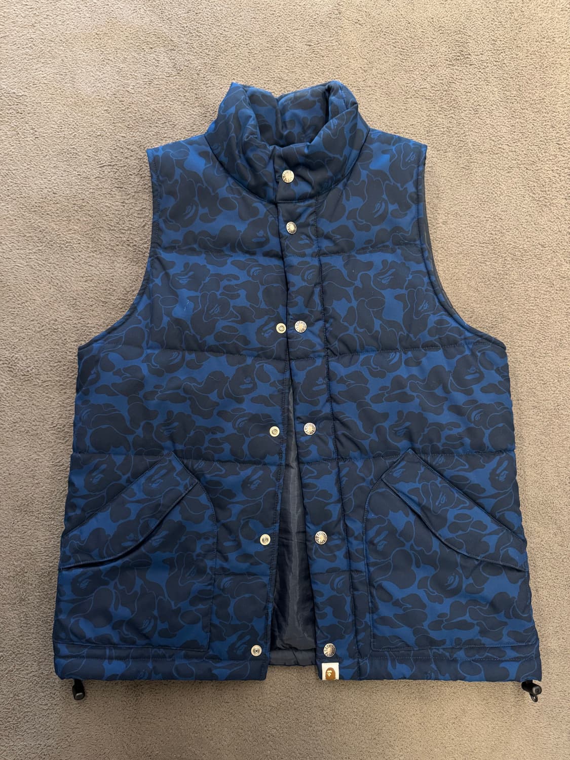 베이프 카모 패딩 베스트 처분  상품이미지1