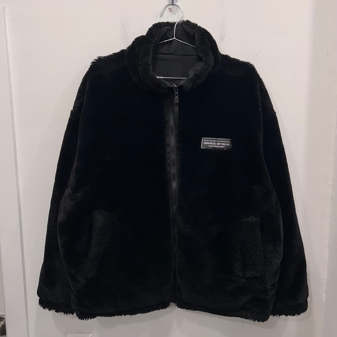 디스트나인 리버시블 모헤어 플리스 자켓 상품이미지2