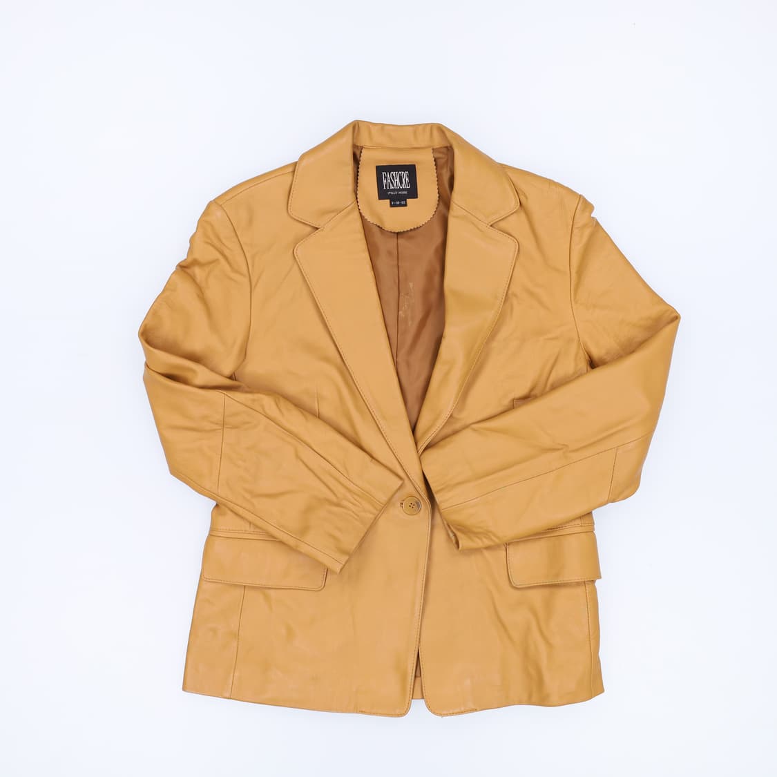 [91] FASHCRE 여성 빈티지 레더 양가죽 자켓 0112J 상품이미지1