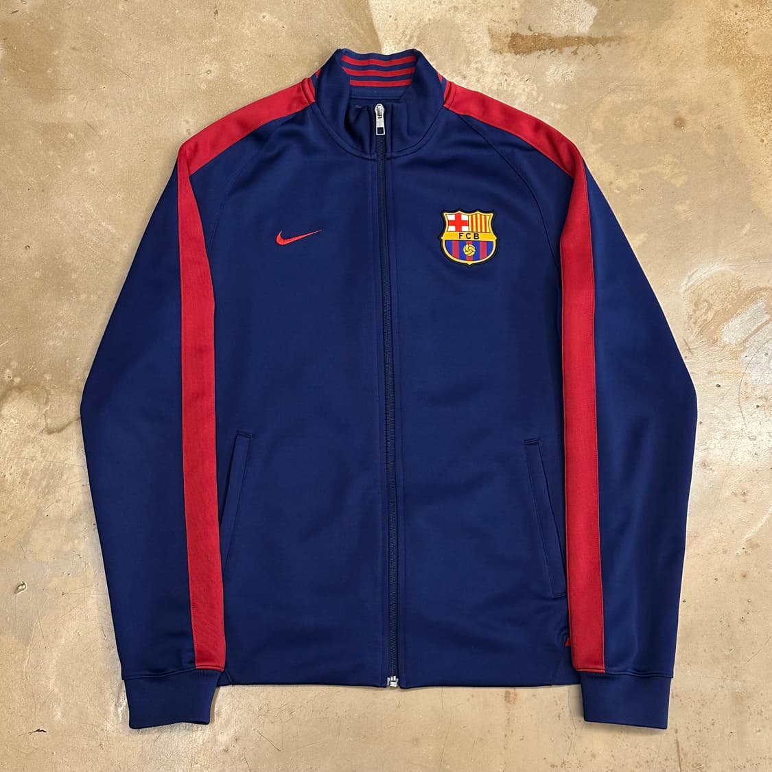M 나이키 바르셀로나 와인라인 네이비 트랙탑 상품이미지2