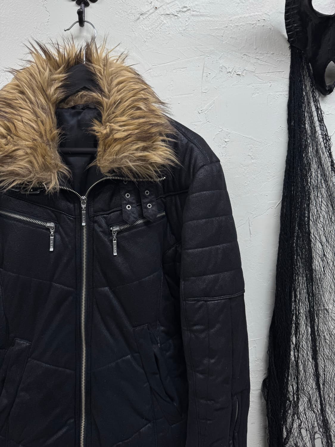 Asm 00s vkei trimming fur jacket 상품이미지4