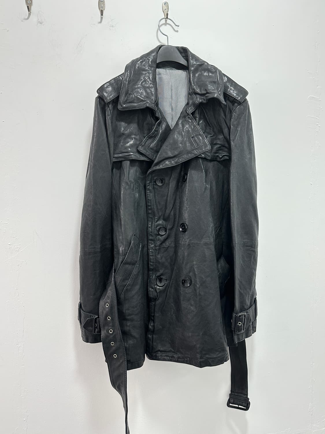 SHEEPSKIN coating leather coat 상품이미지7