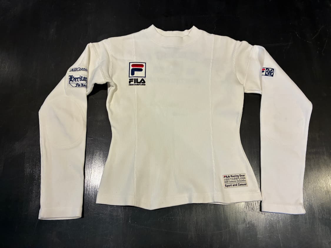 S) 헤리티지 플로스 휠라 긴팔 상품이미지1