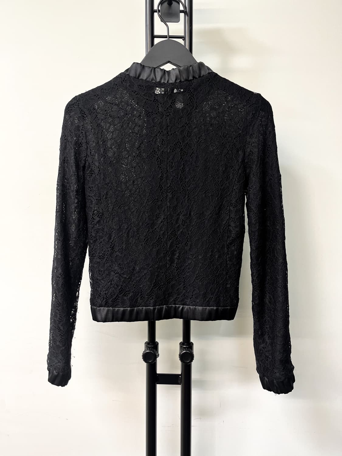 엠포리오 아르마니 09s/s 블랙 레이스 자켓 상품이미지4