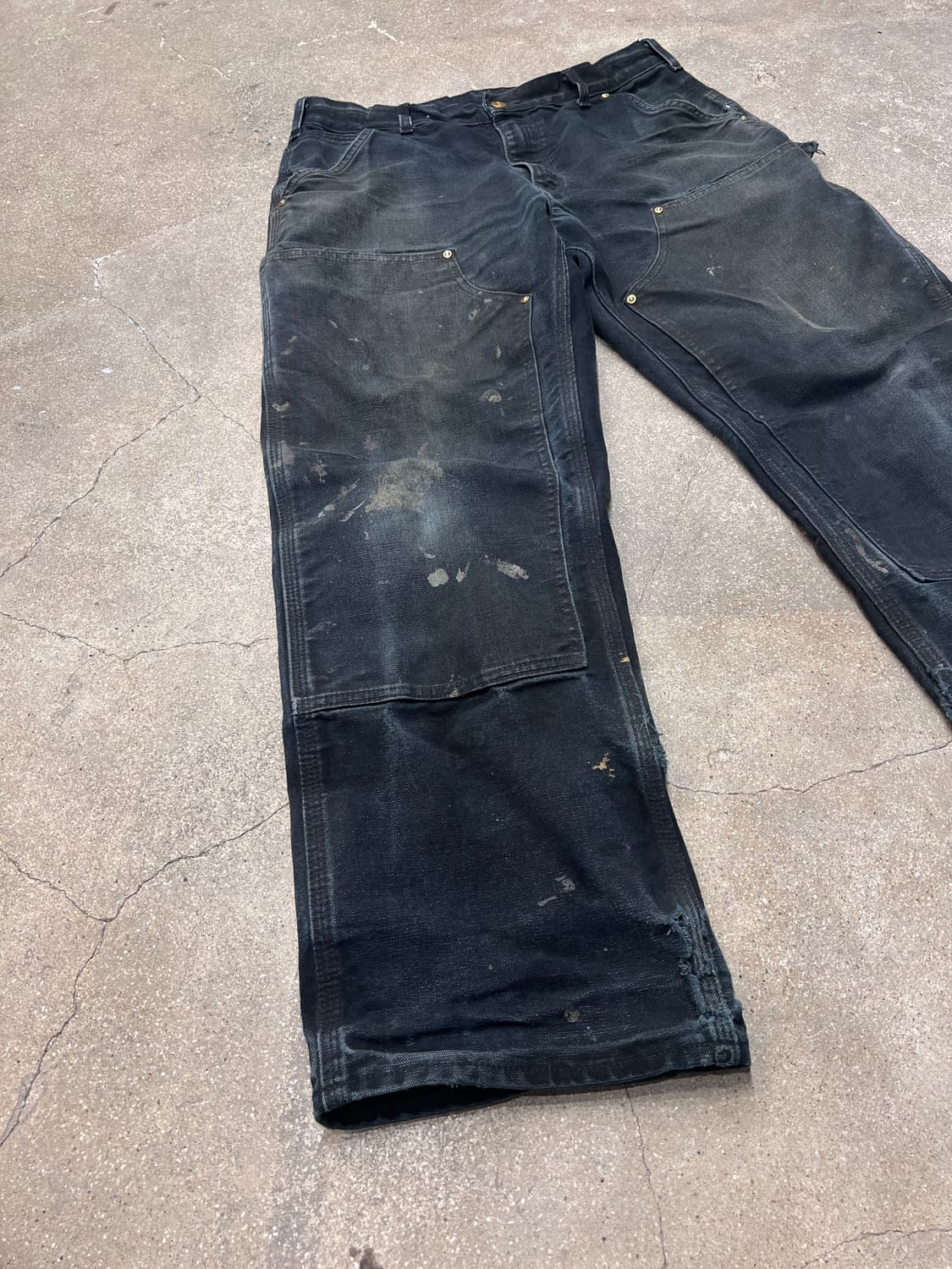 칼하트 더블니 B01 BLK 상품이미지3