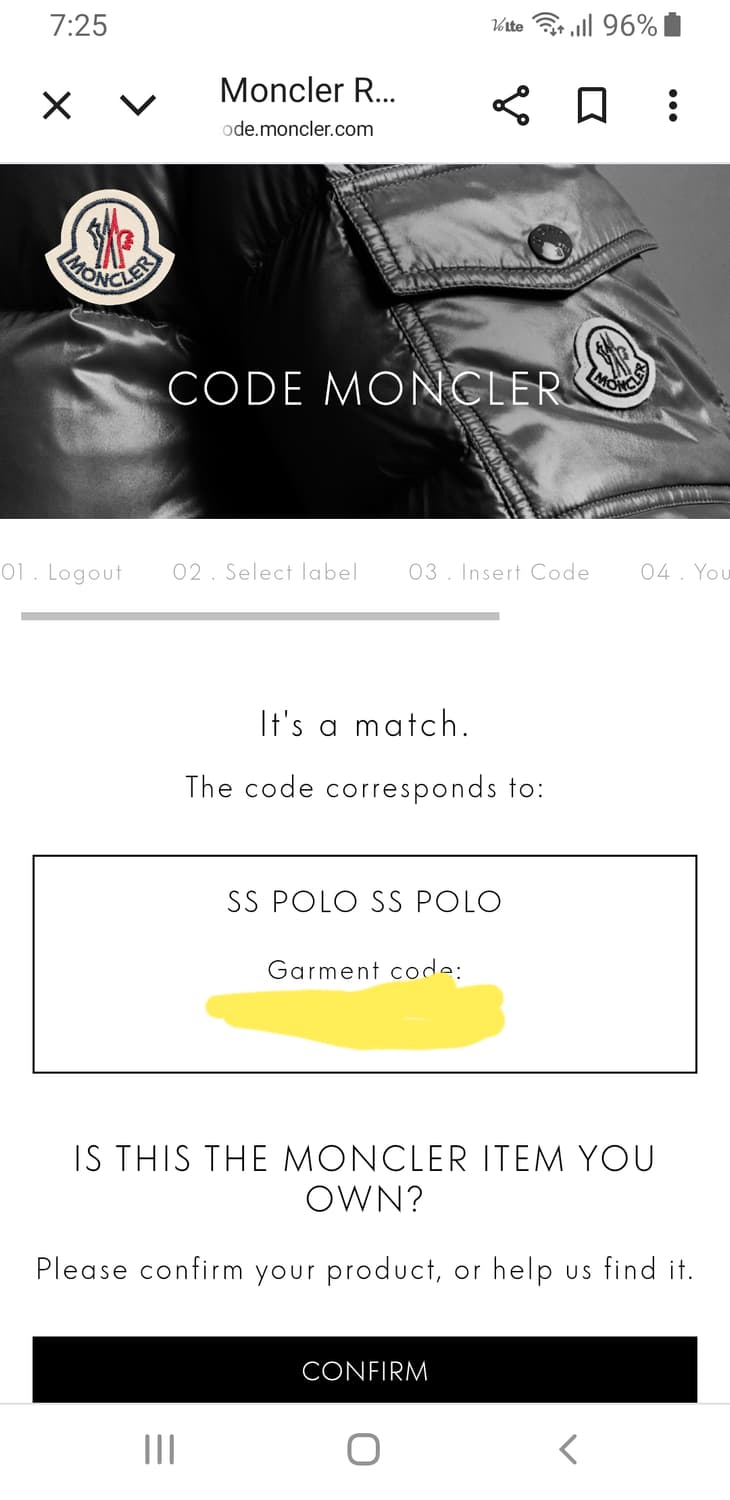 [21ss/xl] 몽클레어 폴로 반팔티 화이트 상품이미지10