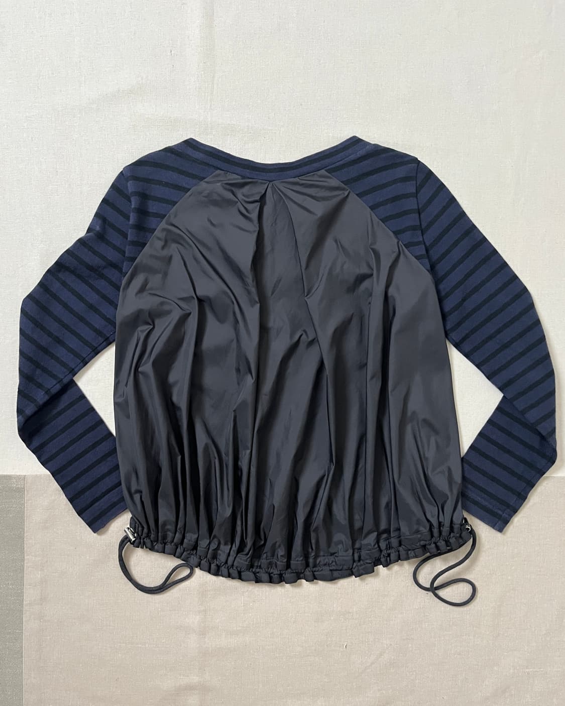 사카이 도킹 스트라이프 롱슬리브 티셔츠 sacai 상품이미지2