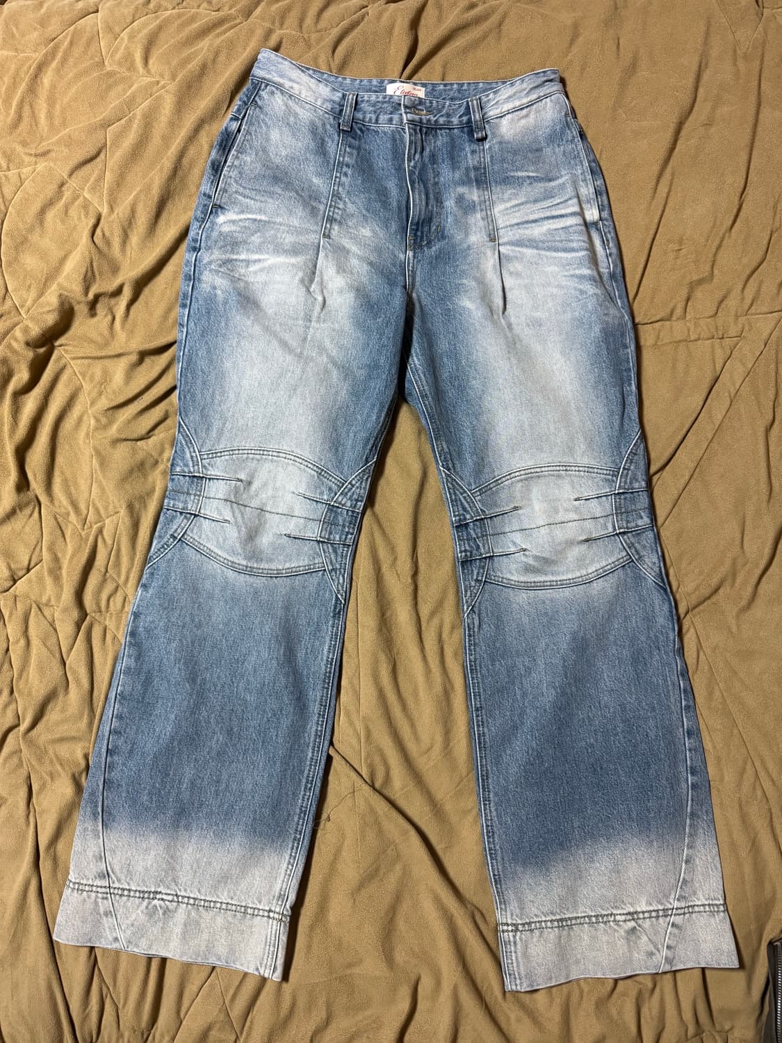 [M] etce 바이커 데님팬츠 팝니다.  상품이미지1