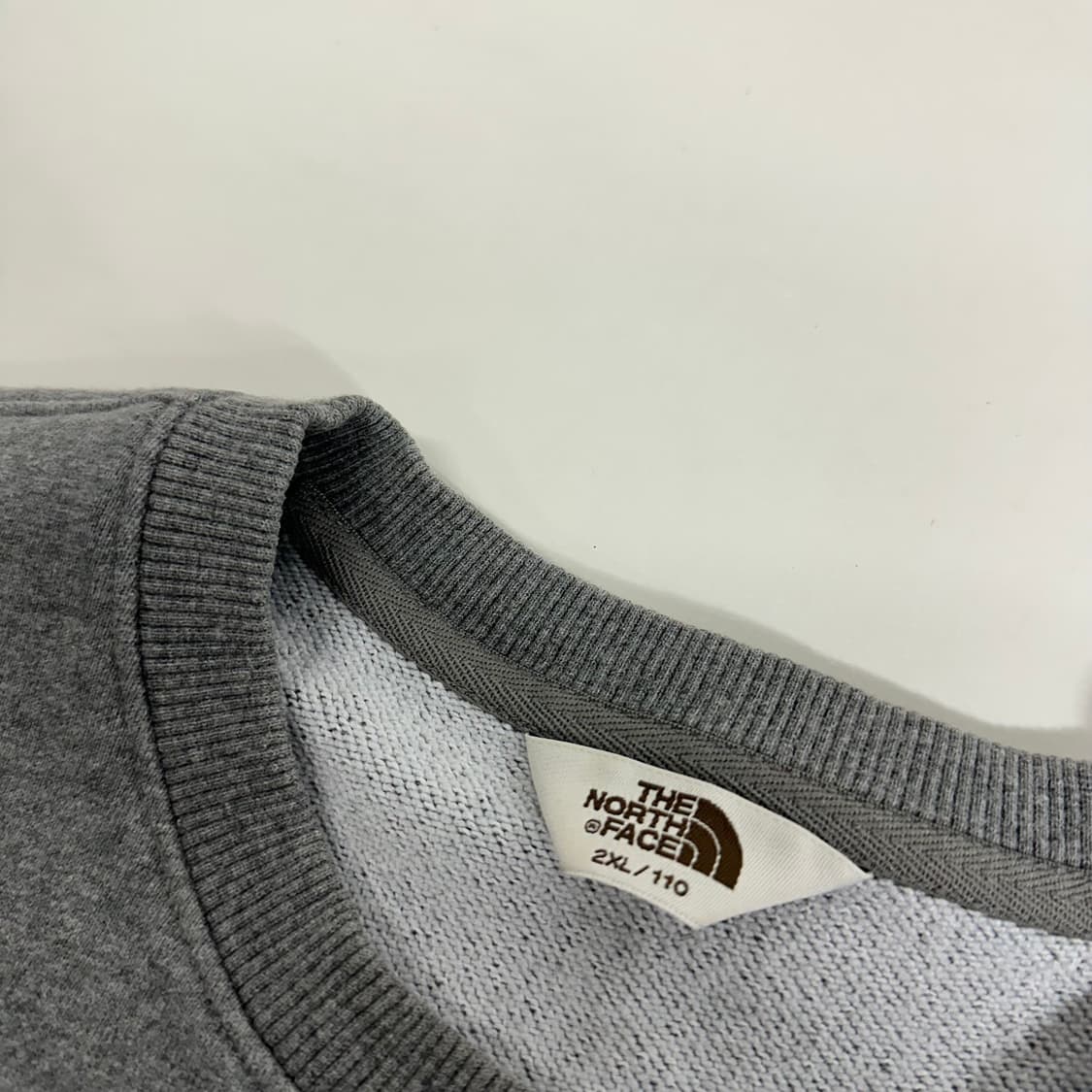 XL 노스페이스 그레이 맨투맨 상품이미지5
