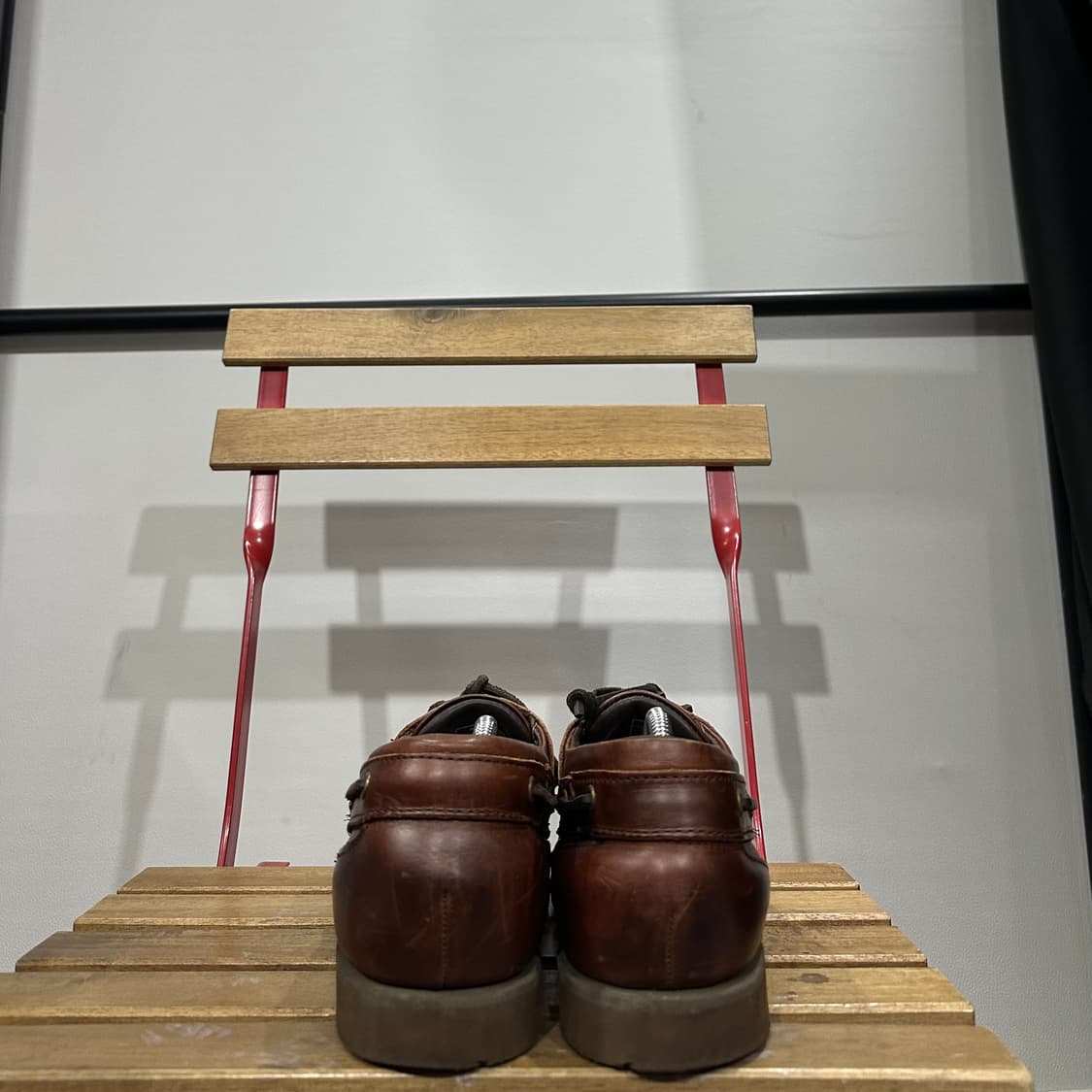 UK7) 세바고 로퍼 남성 남자 구두 보트 슈즈 브라운  상품이미지4