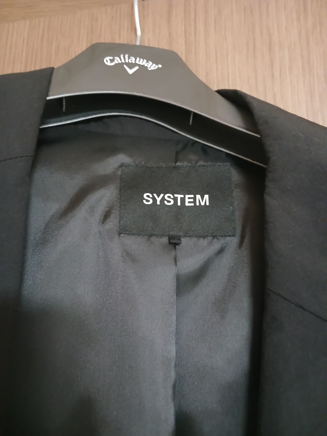 시스템옴므 남성 블랙 자켓110 상품이미지3