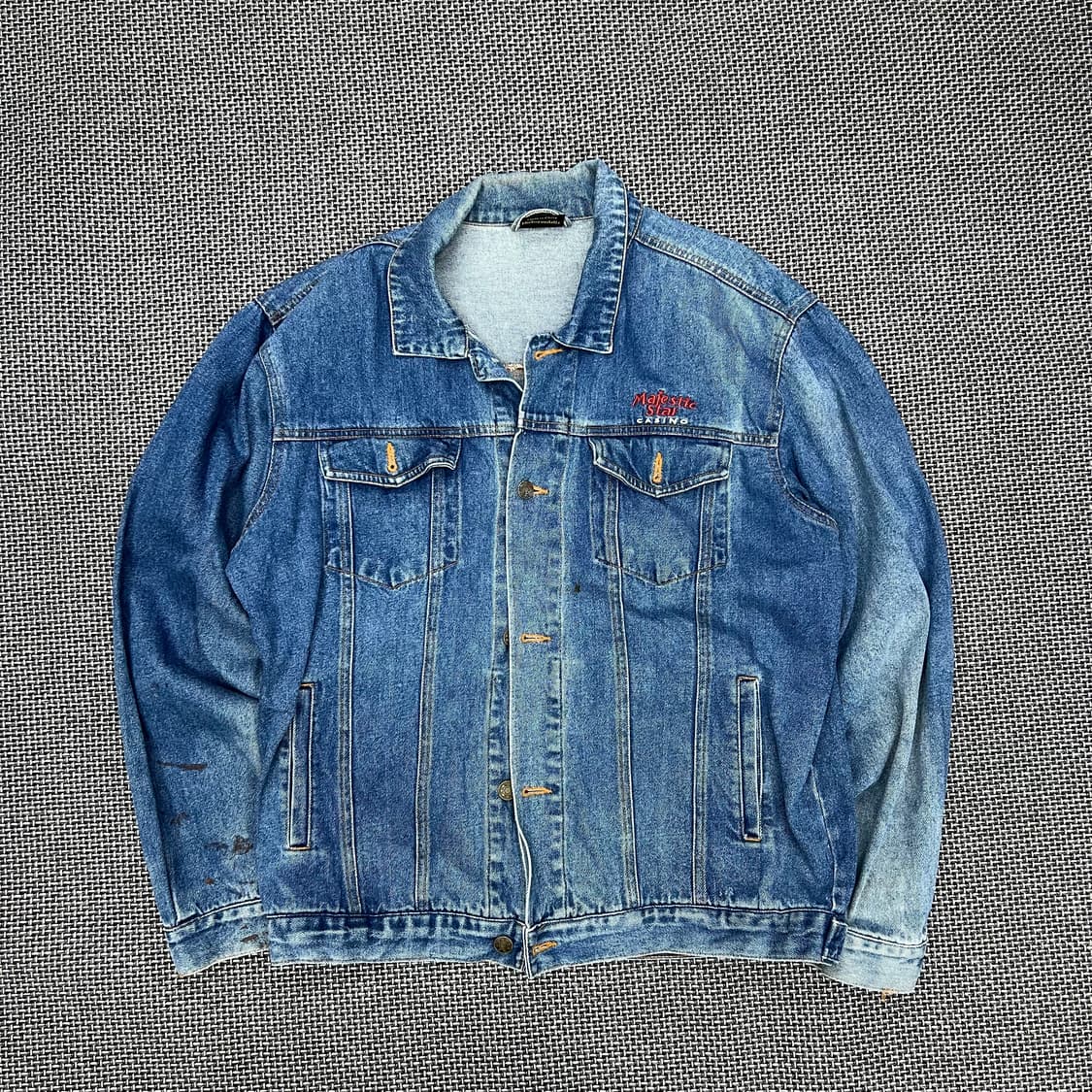 빈티지 데님 자켓 상품이미지1