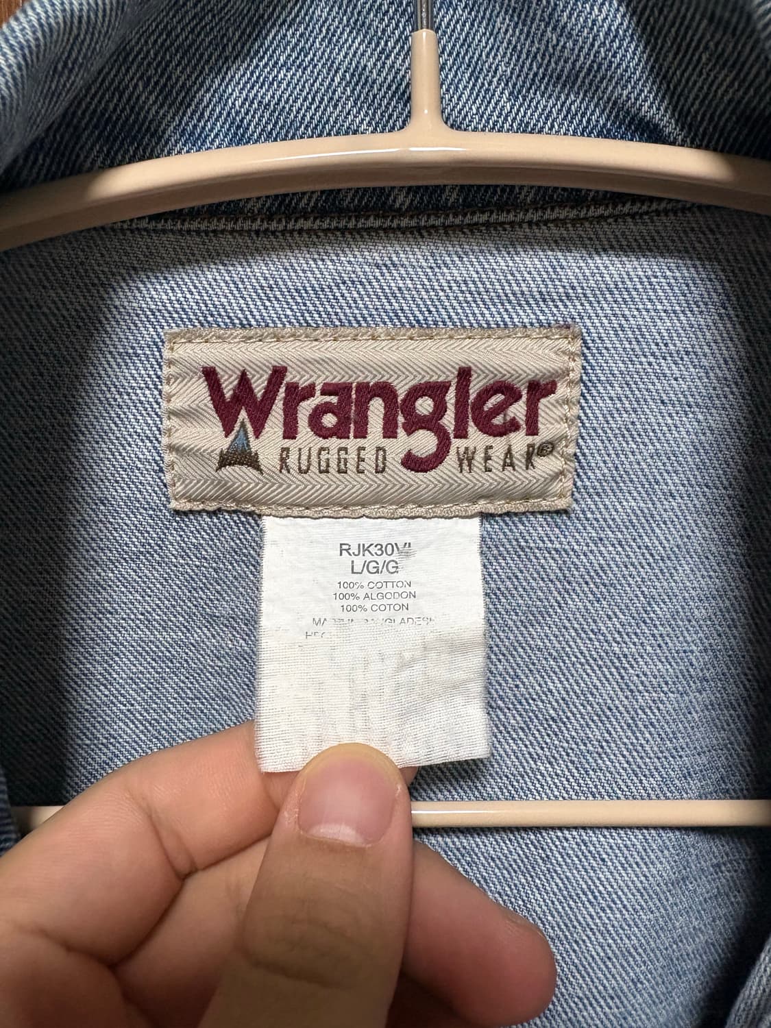 랭글러 청자켓 상품이미지2