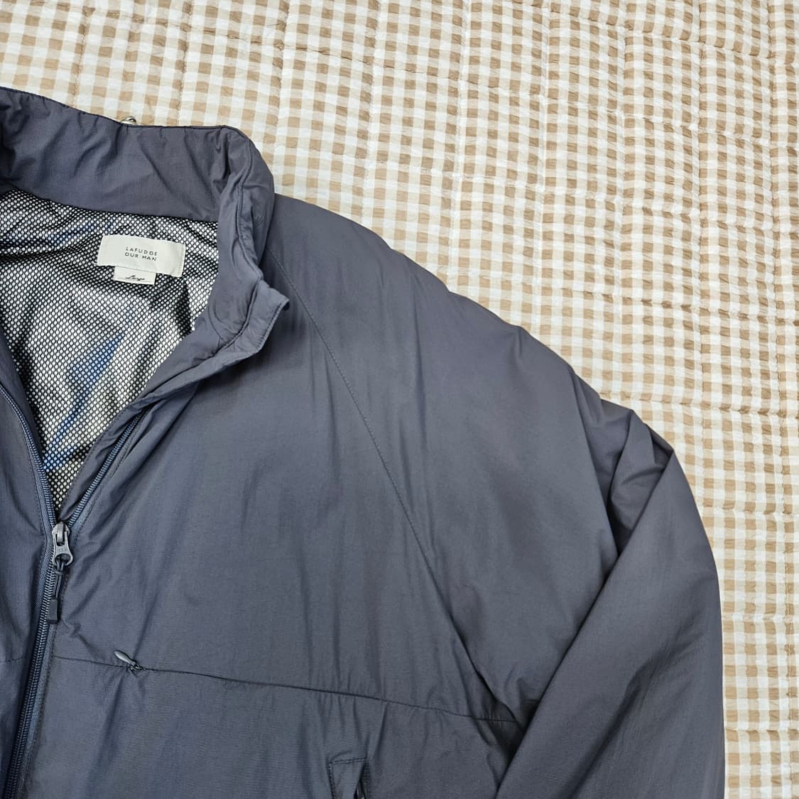 라퍼지스토어 위드쉘 퍼프 숏 패딩 남자100 상품이미지3