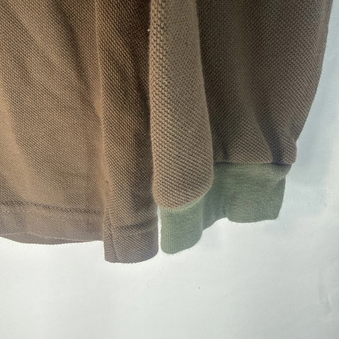 폴로 랄프로렌 빅포니 롱슬리브 카라 티셔츠 다크 브라운 상품이미지5