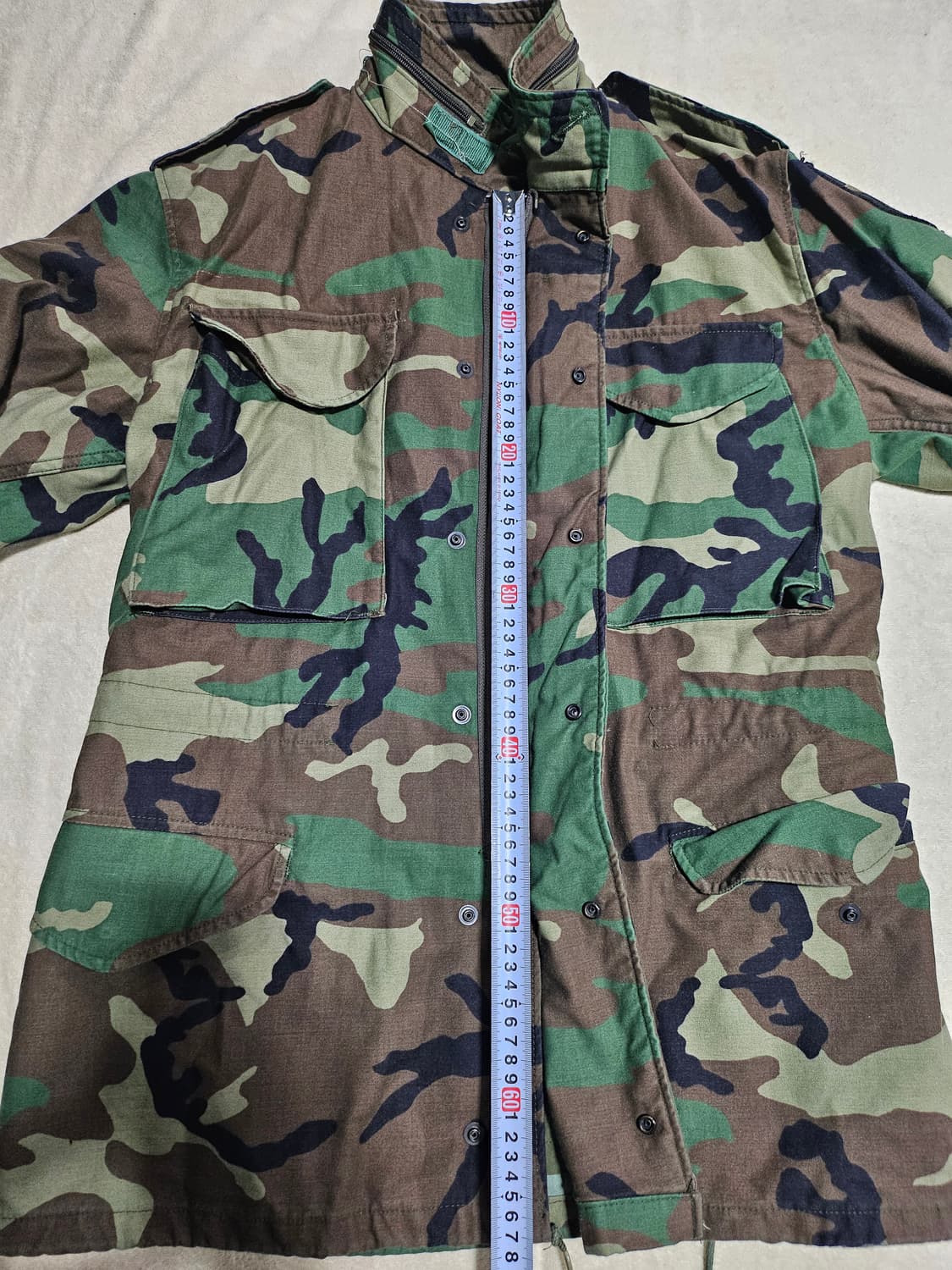 90s 미군오리지날 우드랜드 M65 필드자켓 SR 상품이미지8