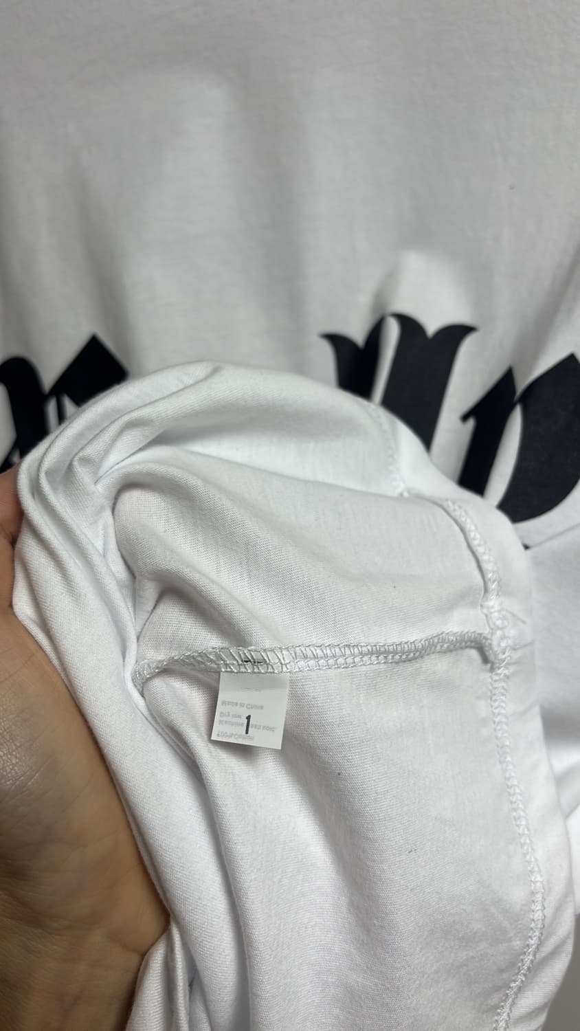 칸예 이지 불리 반팔 화이트 1사이즈 상품이미지2