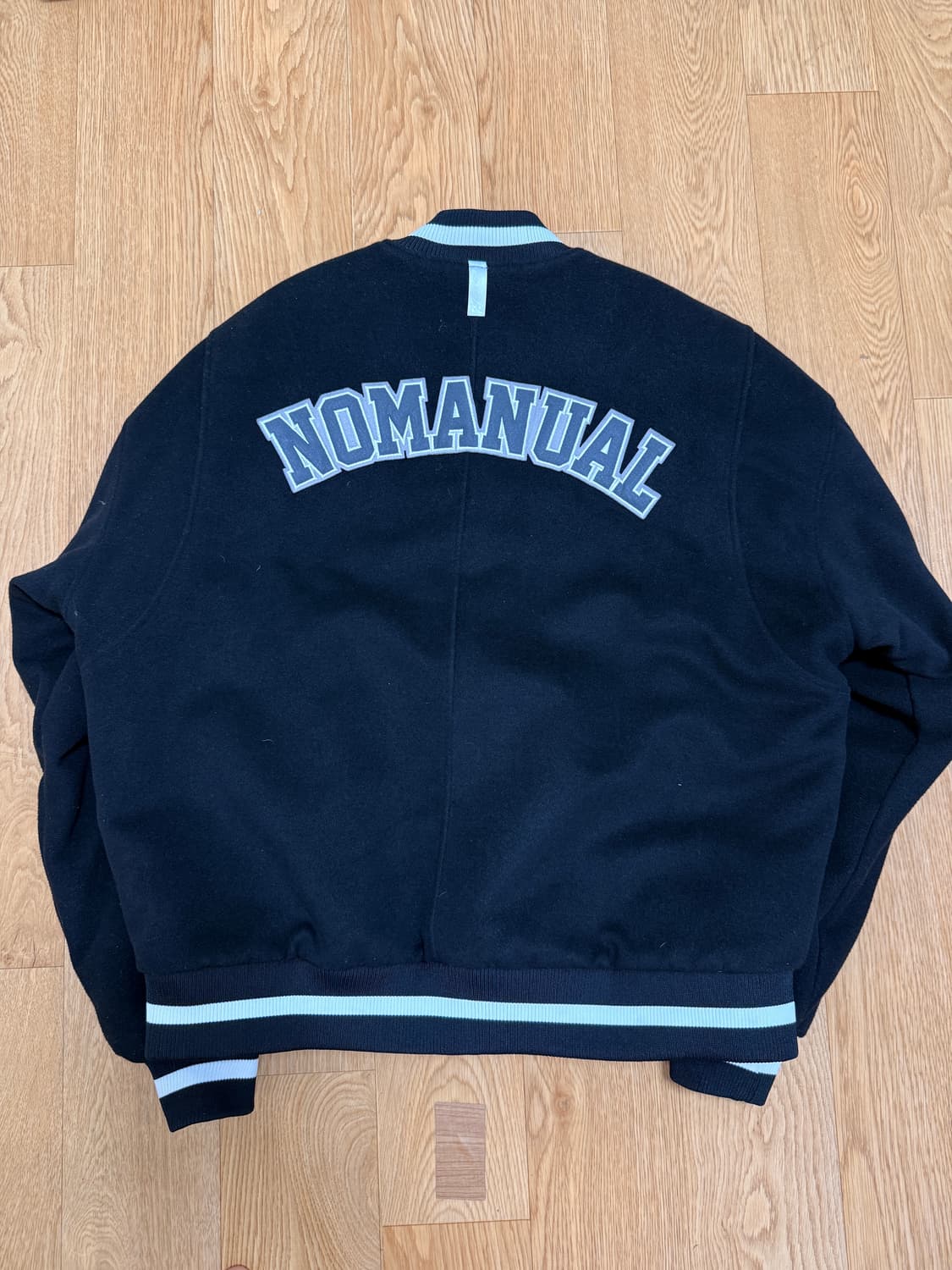 NOMANUAL 바시티 자켓 상품이미지2